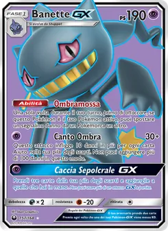Banette GX, Tempesta Astrale Nº 157 Normal