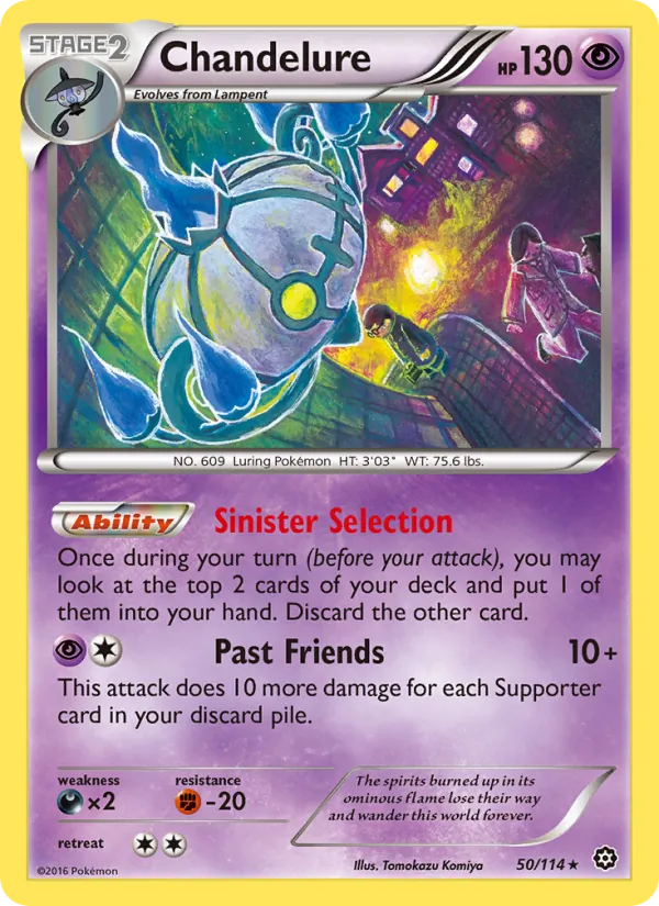 Chandelure, Steam Siege No. 50