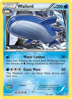 Wailord, Dragons Exalted Nº 26 Normal