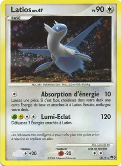 Latios, POP Série 7 Nº 4 Normal