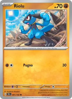 Riolu, Corona Astrale Nº 081 Normal