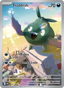 Trubbish, Llama Blanca Nº 140 Holo