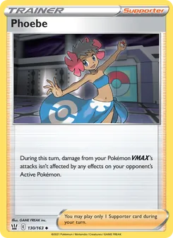 Phoebe, Battle Styles Nº 130 Normal