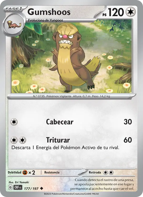 Gumshoos, Llamas Obsidianas No. 177