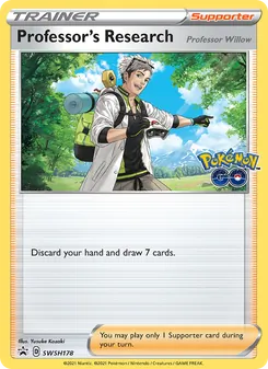 Professor's Research, SWSH Black Star Promos Nº SWSH178 Normal