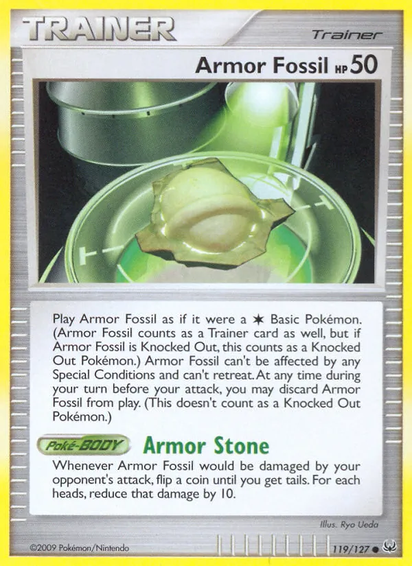 Armor Fossil, Platinum No. 119