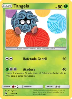 Tangela, Truenos Perdidos No. 1 Normal