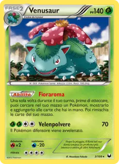 Venusaur, Esploratori delle Tenebre No. 3 Normal