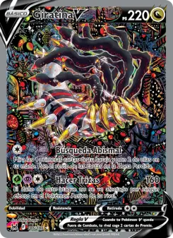 Giratina V, Origen Perdido Nº 186 Holo