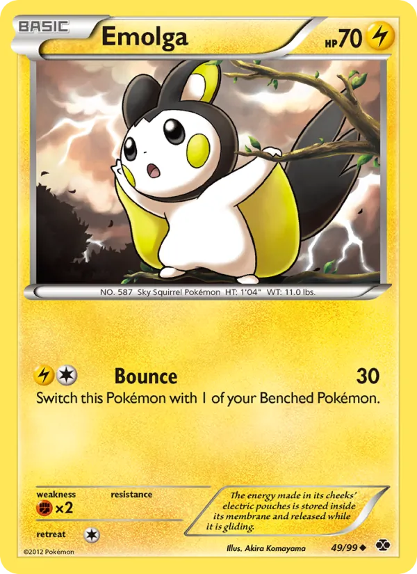 Emolga, Next Destinies No. 49
