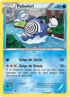 Poliwhirl, Puños Furiosos Nº 16 Normal