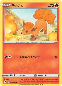 Vulpix, Colpo Fusione No. 28 Normal