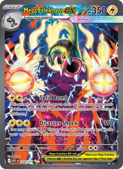 Mega Eelektross ex, Ascended Heroes No. 278 Holo