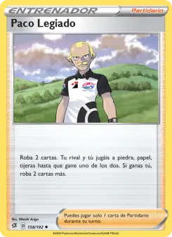 Paco Legiado, Choque Rebelde Nº 158 Normal