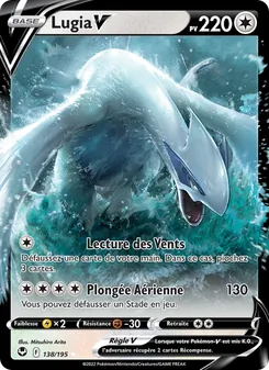Lugia V, Tempête Argentée No. 138 Holo