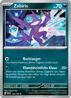Zobiris, Entwicklungen in Paldea Nº 136 Holo