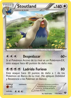 Stoutland, XY Nº 110 Normal