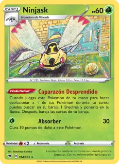 Ninjask, Voltaje Vívido No. 14 Normal