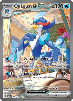 Quaquaval-ex, Evoluzioni a Paldea No. 260 Holo