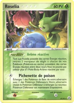 Roselia, EX Créateurs de légendes No. 42