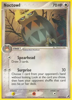 Noctowl, Unseen Forces No. 43 Normal