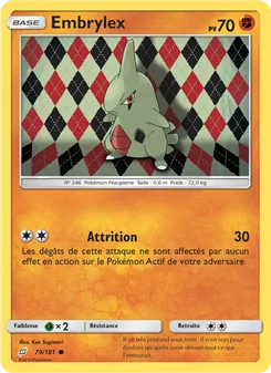 Embrylex, Duo de Choc Nº 79 Normal