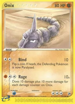 Onix, Sandstorm No. 71 Normal