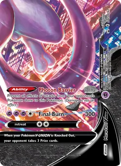 Mewtwo V-UNION, SWSH Black Star Promos Nº SWSH162 Normal