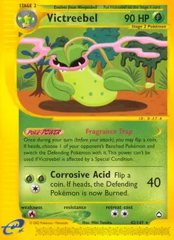 Victreebel, Aquapolis No. 42 Normal