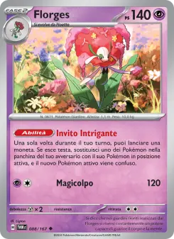 Florges, Crepuscolo Mascherato Nº 088 Normal