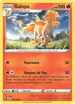 Galopa, Astres Radieux No. 022 Normal