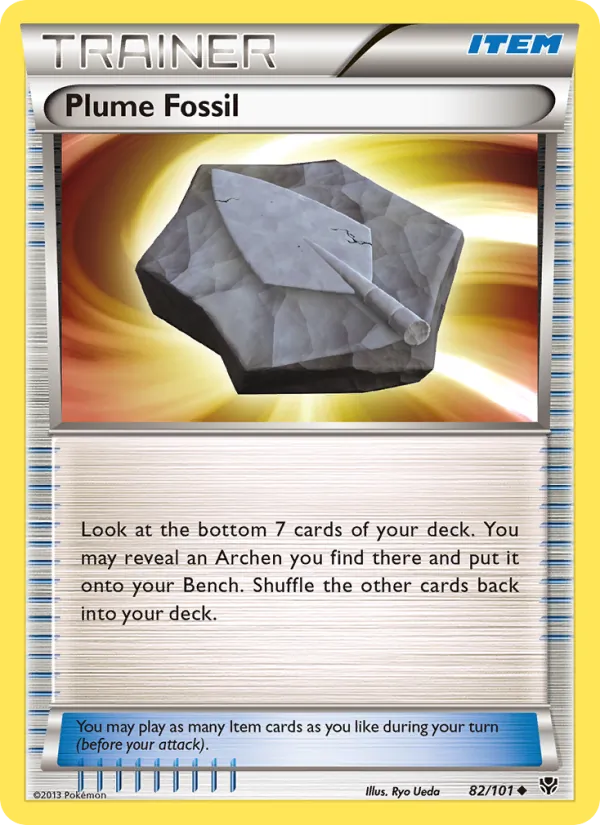 Plume Fossil, Plasma Blast Nº 82