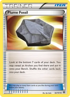 Plume Fossil, Plasma Blast Nº 82 Normal