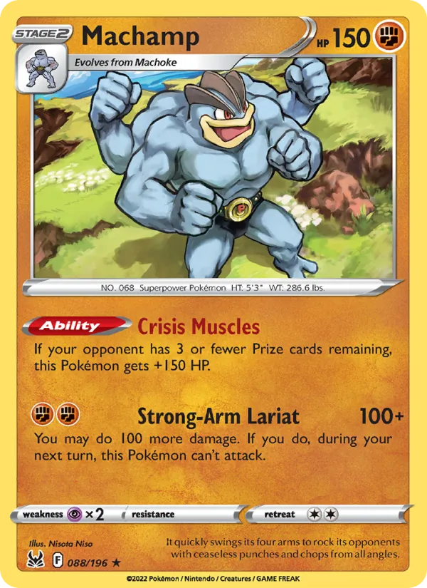 Machamp, Lost Origin No. 088