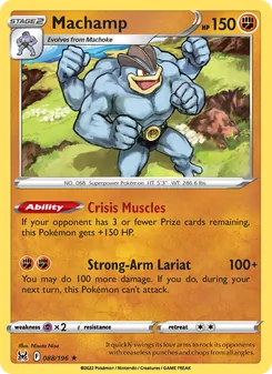 Machamp, Lost Origin No. 088 Holo