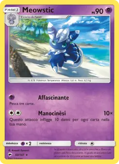 Meowstic, Ombre Infuocate No. 60 Normal