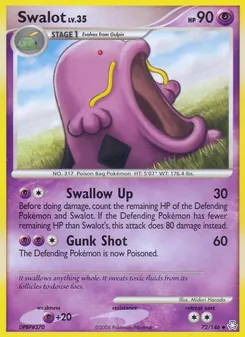 Swalot, Legends Awakened Nº 72 Normal