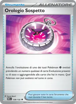 Orologio Sospetto, Megaevoluzione Nº 128 Normal