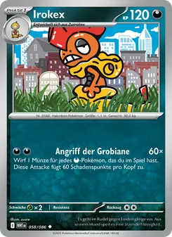Irokex, Weiße Flammen Nº 058 Normal