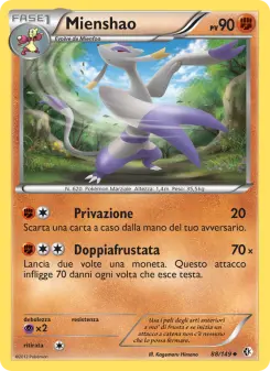 Mienshao, Confini Varcati Nº 88 Normal