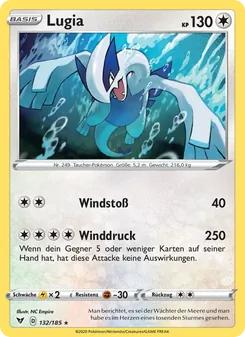 Lugia, Farbenschock No. 132 Holo