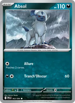 Absol, Flammes Fantasmagoriques No. 063 Normal