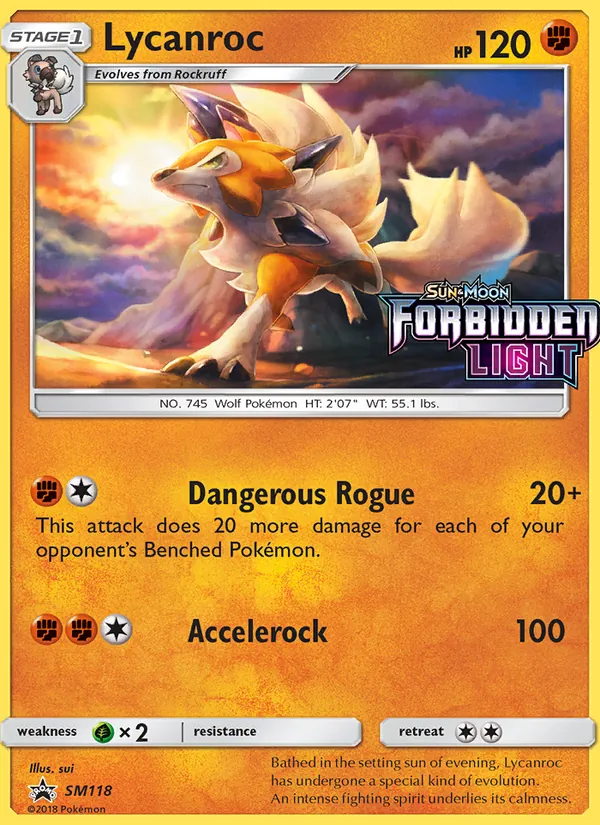Lycanroc, SM Black Star Promos No. SM118