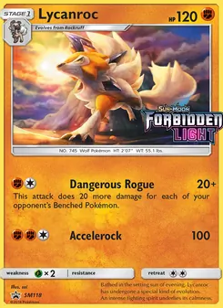 Lycanroc, SM Black Star Promos No. SM118