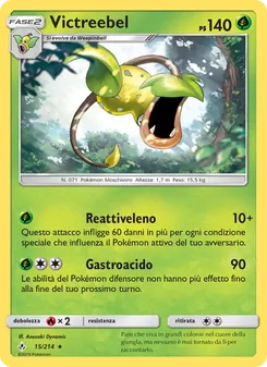 Victreebel, Legami Inossidabili No. 15 Normal