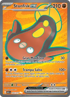 Stunfisk ex, Héroes Ascendentes Nº 252 Holo