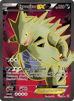 Tyranitar EX, Ancient Origins No. 91 Normal