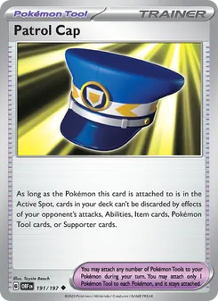 Patrol Cap, Obsidian Flames Nº 191 Normal