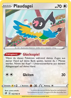 Plaudagei, Clash der Rebellen Nº 142 Normal