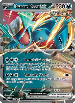 Roaring Moon ex, Paradox Rift No. 124 Holo